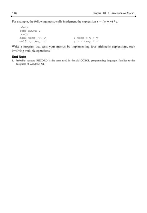 Image result for Intel Assembly Language Example