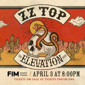 ZZ Top at FIM Capitol Theatre in Flint, FIM Capitol Theatre, Flint, 3 ...