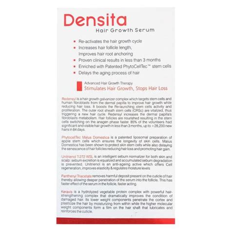 Densita Hair Growth Serum, 60ml