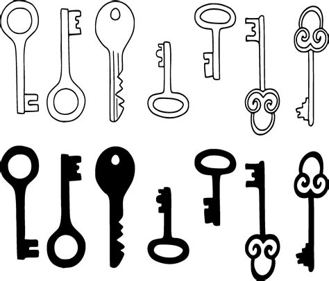 Image result for Key Pattern Silhouette