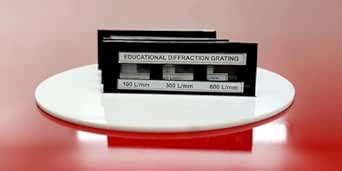 Witeg Educational Diffraction Grating | Diffraction Grating 15000 LPI ...