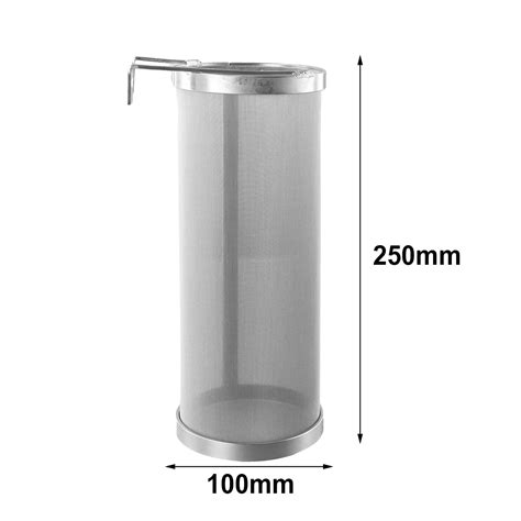 Beer-Hop-Filter-Brewing-Hopper-304-Stainless-Steel-About-10-X-4-Inch ...