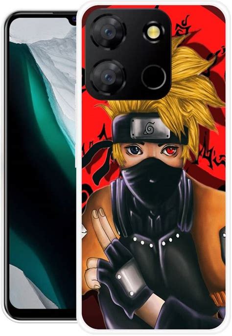 ORBIQE Back Cover for Itel A60 NARUTO, UZUMAKI, ANIME, NEON, GOKU ...