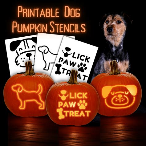 Dog Pumpkin Carving Patterns Free Printable - Totally Free Printables