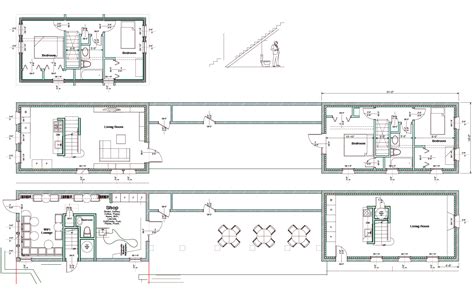 Plans for 2 Duplexes and Cafe | Architect's Blog