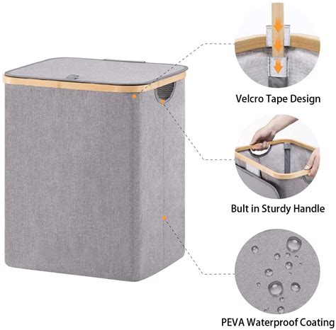 Soiled Linen Hamper With Lid - Laundry Bags Manufacturer and Supplier