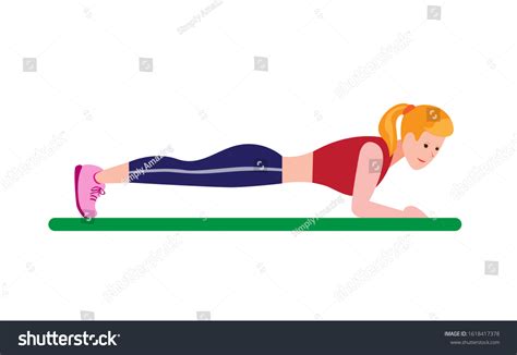 Image result for Plank Exercise Cartoon