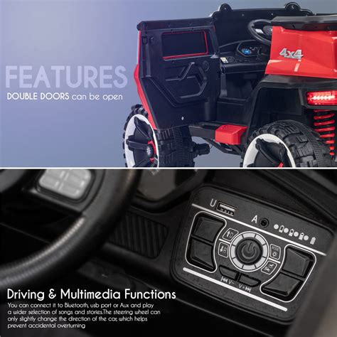 Baybee Hulk Kids Battery Operated Jeep for Kids with Music & Light ...