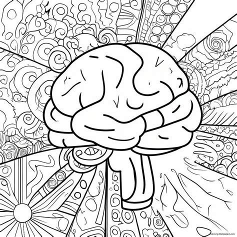 Colorful Adhd Brain Coloring Page (16631-13117)