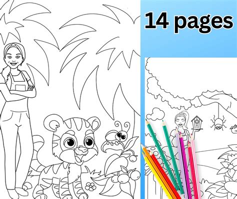 Ms Rachel Coloring Book