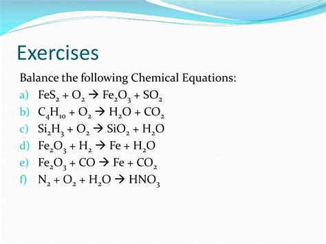 How to Balance Si3h3 O2 SiO2 H2O by Algebically 的图像结果