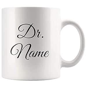Buy HUMWE Ceramic Personalized Customized Dr Doctor Graduation Medical ...