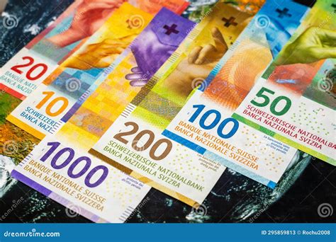 Swiss Francs, All Banknotes, Money Switzerland, World Currency Stock ...