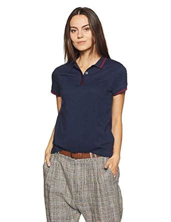 United Colors of Benetton Women's Plain Regular Fit Polo (18A3CT3E603AI ...