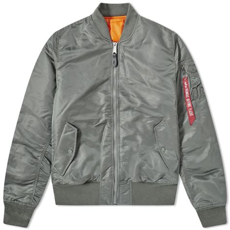 ALPHA MA-1 JACKET VINTAGE GREEN - www.metrorailnews.in