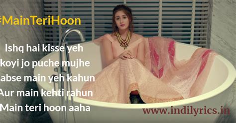 Main Teri Hoon | Dhvani Bhanushali | Song Lyrics with English ...