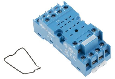 94.74SMA Finder | Finder 94 14 Pin 250V ac DIN Rail, Panel Mount Relay ...