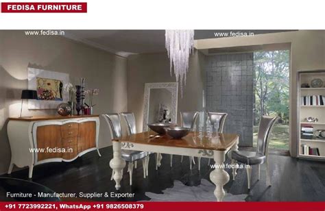 Dining Table 6 Seater Marble Top Woodanville Dining Set 554 Chair ...
