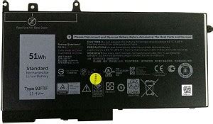 Laptrix 93FTF Laptop Battery Compatible with Dell Precision 15 3520 ...