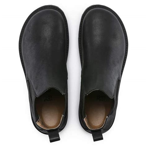 Stalon Nubuck Leather in Color Black | BIRKENSTOCK US