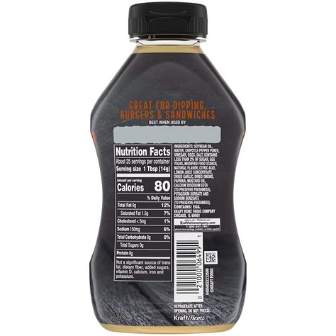 J.L. Kraft Chipotle Aioli Dip & Spread - 12 fl oz Bottle | Buy Now with ...