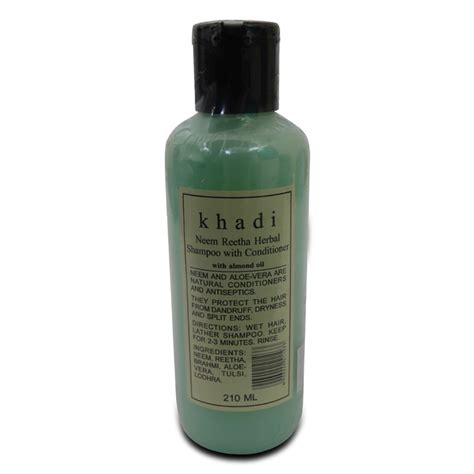 Khadi Neem Reetha Herbal Shampoo With Conditioner, 210 ml Price, Uses ...