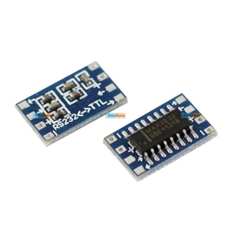 KitsGuru (2 Pcs) Serial Port Mini RS232 to TTL Converter Adaptor Module ...