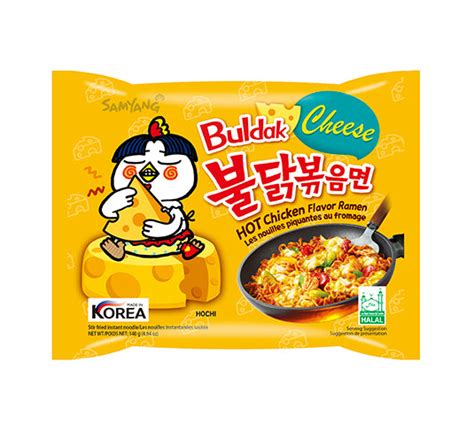 2141 Samyang Foods Buldak Ramen Cheese 삼양 치즈불닭볶음면(수출용) – Koreanfood.in