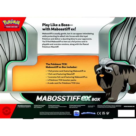 Pokémon TCG: Mabosstiff ex Box – Pokemon Plug