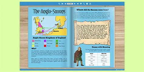 The Anglo-Saxons History eBook | All About Anglo-Saxon Times