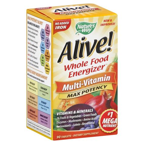 Natures Way Alive Multivitamin 90 ct | Shipt