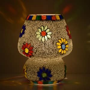 Ionic Glass Mosaic Glass Table Lamp Table Lamp Price in India - Buy ...