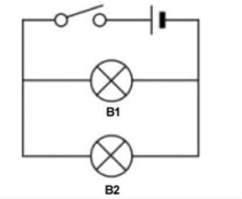 In the given circuit diagram which bulb will glow - Brainly.in