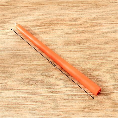 Buy Colour Refresh Set of 4 Mandarin Scented Tapered Candles from Home ...
