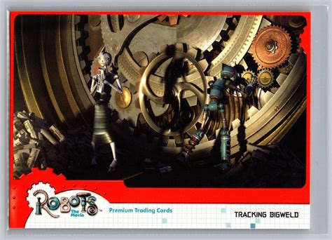 Tracking Bigweld 2005 Inkworks Robots the Movie #50 Trading Card Rodney ...