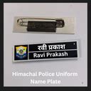 Himachal Police Uniform Name Plate