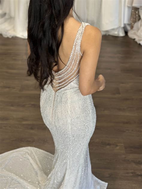 Kimberly Beaded Lace Couture Custom Wedding Dress by Euphorie Studios