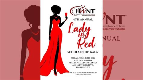 HWNT-RGV Lady In Red Gala, Real del Valle Event Center, Edinburg, 26 ...