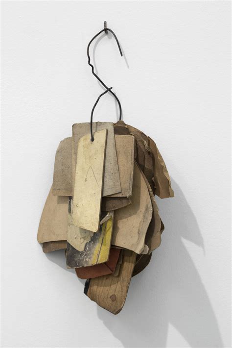 Gabriel Orozco, Shoe Templates, 2014, Cardboard, wire, 15 x 9 x 4 1/2 ...