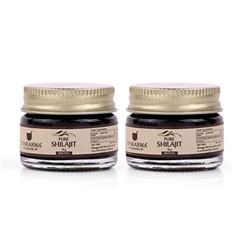 UPAKARMA Pure Shilajit Resin Form 10g to Boost Performance, Power ...
