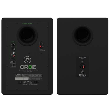 Mackie CR-8BT 8" Powered Studio Monitors with Tone Control and Bluetoo ...