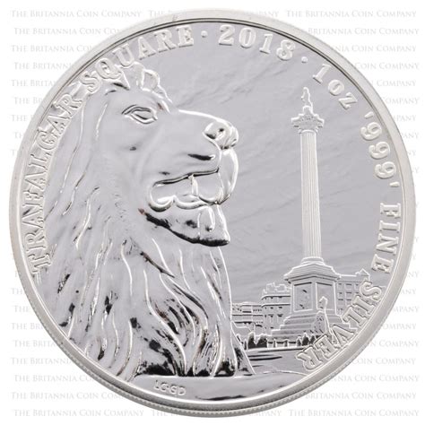 2018 Trafalgar Square 1 Ounce Silver Bullion Coin