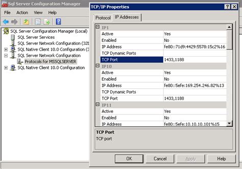 Image result for SQL Server Remote Access Configuration Option