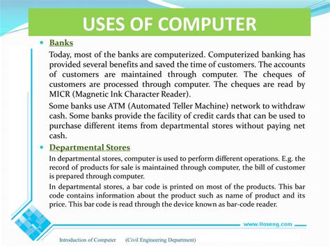 Image result for Uses of Computer Introduction