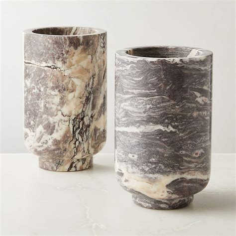 Brix Grey Levanto Marble Wine Chiller + Reviews | CB2 Canada