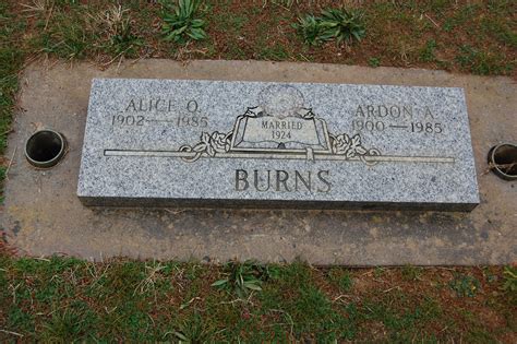 Alice Olivia Hulstrom Burns (1902-1985) - Find a Grave Memorial