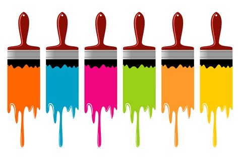 Paint And Brush Clipart