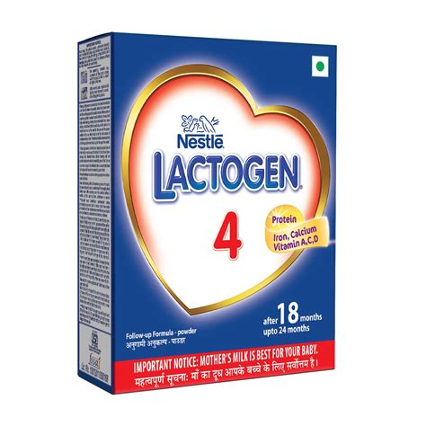 Nestlé LACTOGEN 4 Follow-Up Formula Powder - After 18 Months Upto 24 ...