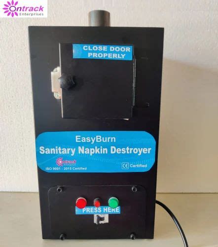 Easyburn Sanitary Napkin Destroyer Machines - Sanitary Napkin Destroyer ...