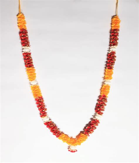 Buy 3A FEATURETAIL 30 Inch Artificial Fabric Garland, Artificial Phool ...